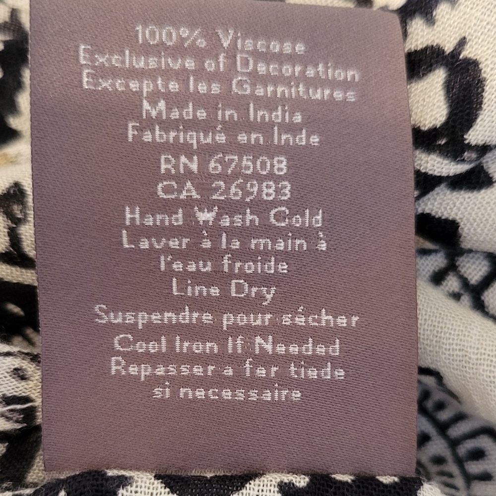 Vince Camuto Women's Munbai Medallions Toppee/Coverup Size O/S One Size - Picture 9 of 9